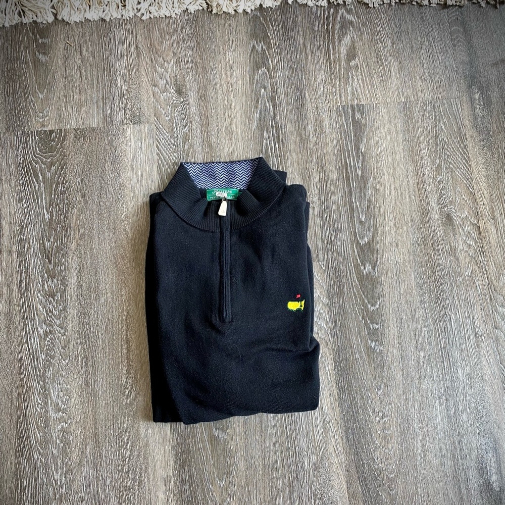 Peter Millar Masters half-zip size large
